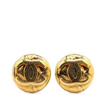 Top Quality Chanel  Coco Mark Earrings Gold