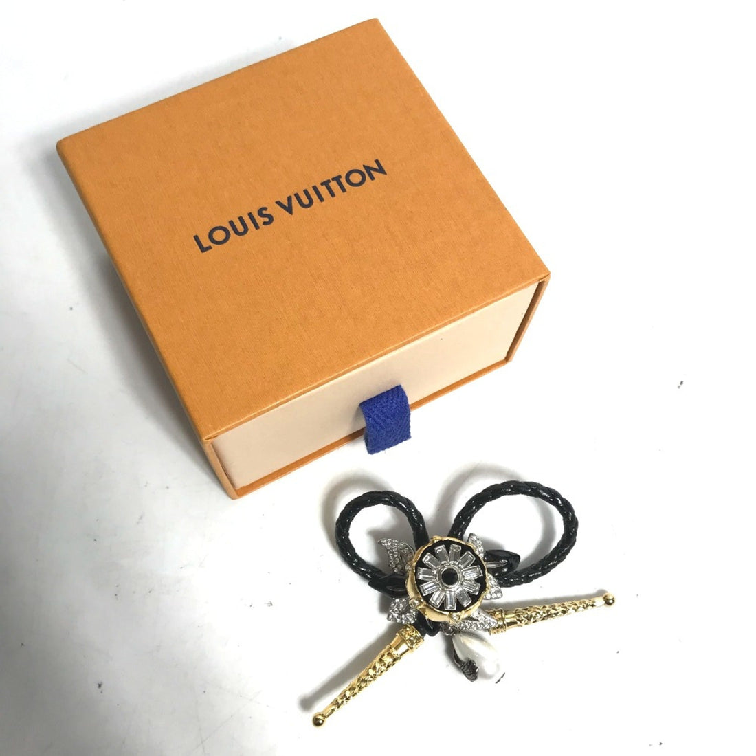 Louis Vuitton  Leather Brooch