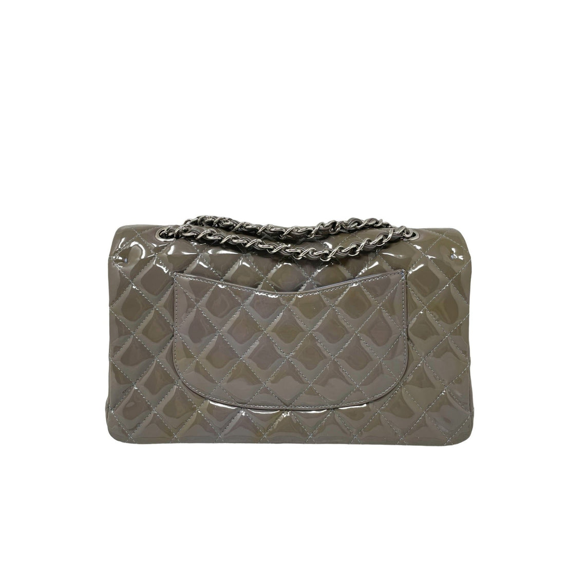 Chanel Chanel Classic New 1:1 Rep Medium Double New Bag - Grey