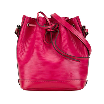 Louis Vuitton Nano NoÃ©  Leather Shoulder Bag