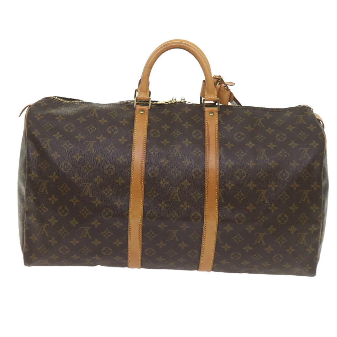 Louis Vuitton Keepall 55  Canvas Travel Bag