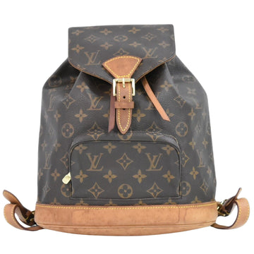 Louis Vuitton Montsouris  Canvas Backpack Bag