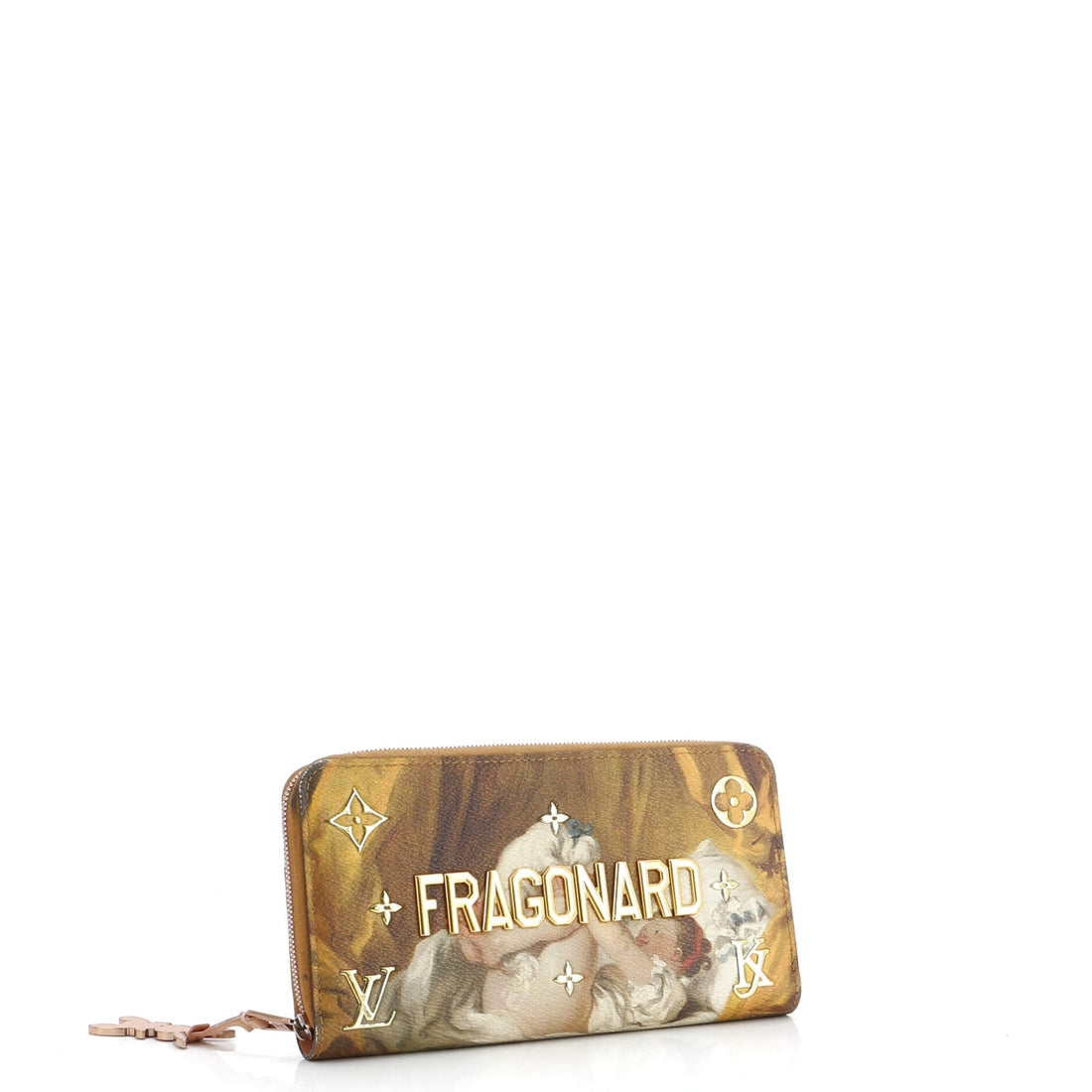 Zippy Wallet Limited Edition Jeff Koons Fragonard Print Canvas