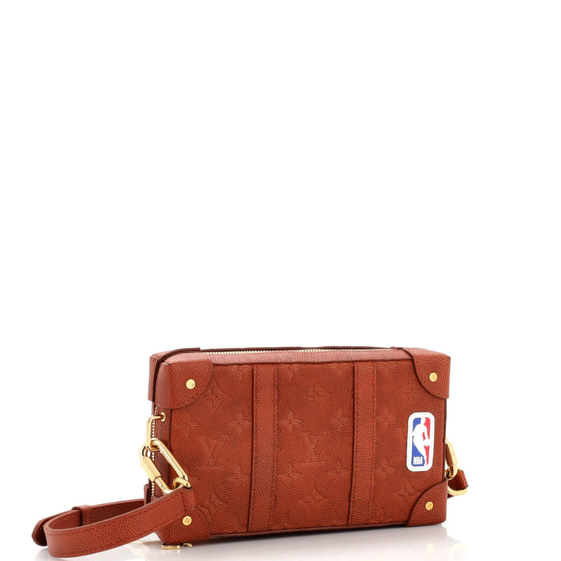 x NBA Soft Trunk Wearable Wallet Monogram Embossed Leather