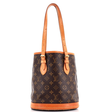 Petit Bucket Bag Monogram Canvas