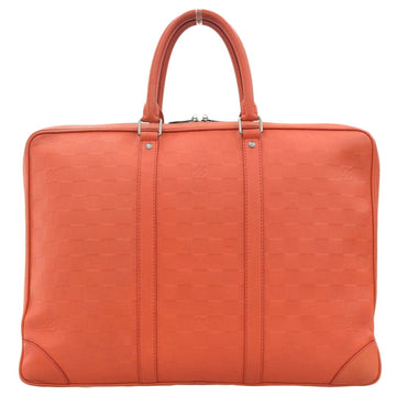 Louis Vuitton Porte Documents Voyage  Canvas Briefcase Bag