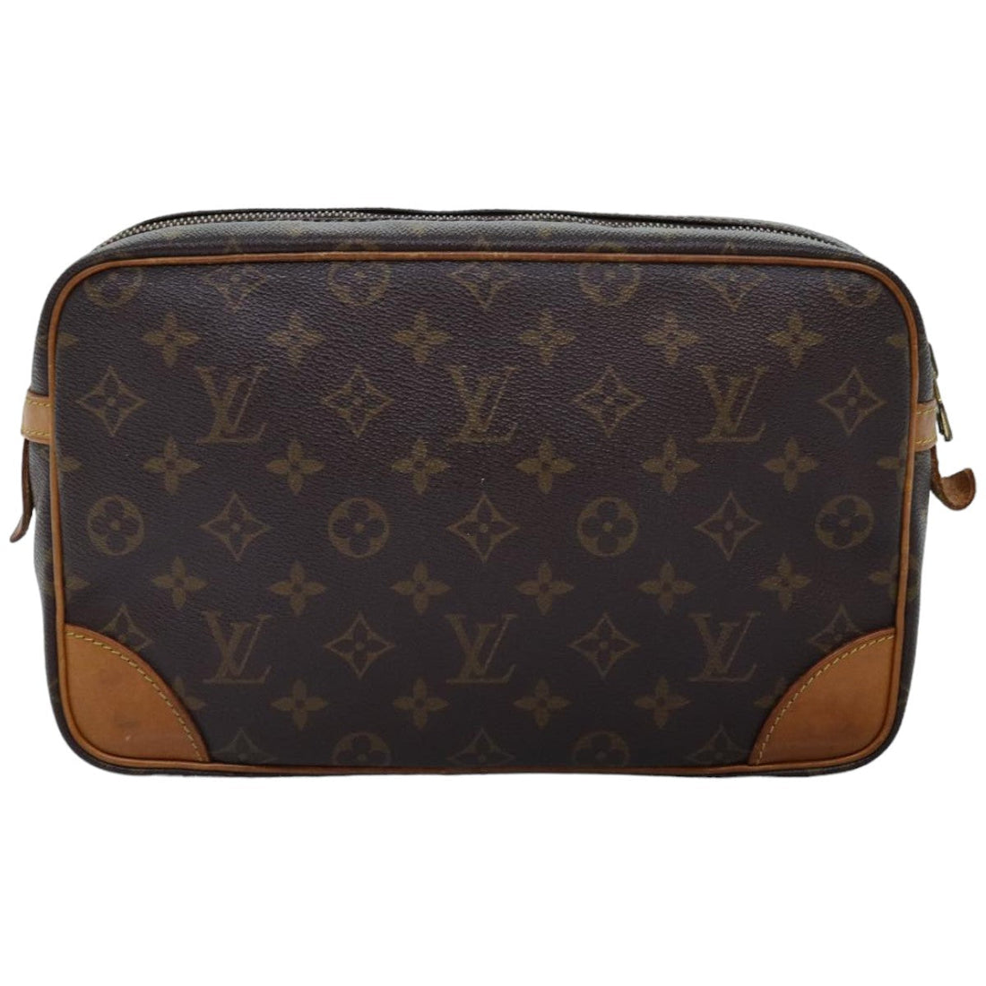 Louis Vuitton Compiegne 28  Canvas Clutch Bag
