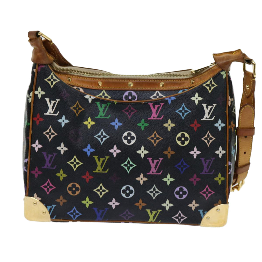Louis Vuitton Boulogne  Canvas Shoulder Bag