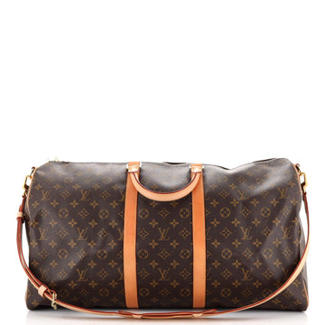 Keepall Bandouliere Bag Monogram Canvas 55