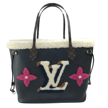 Louis Vuitton Neverfull Mm  Leather Tote Bag