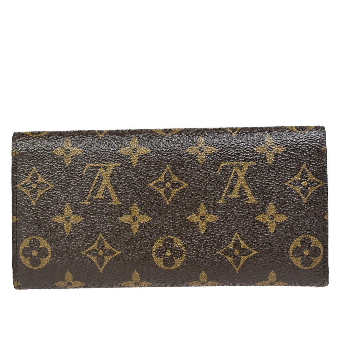 Louis Vuitton Portefeuille Emilie  Canvas Wallet