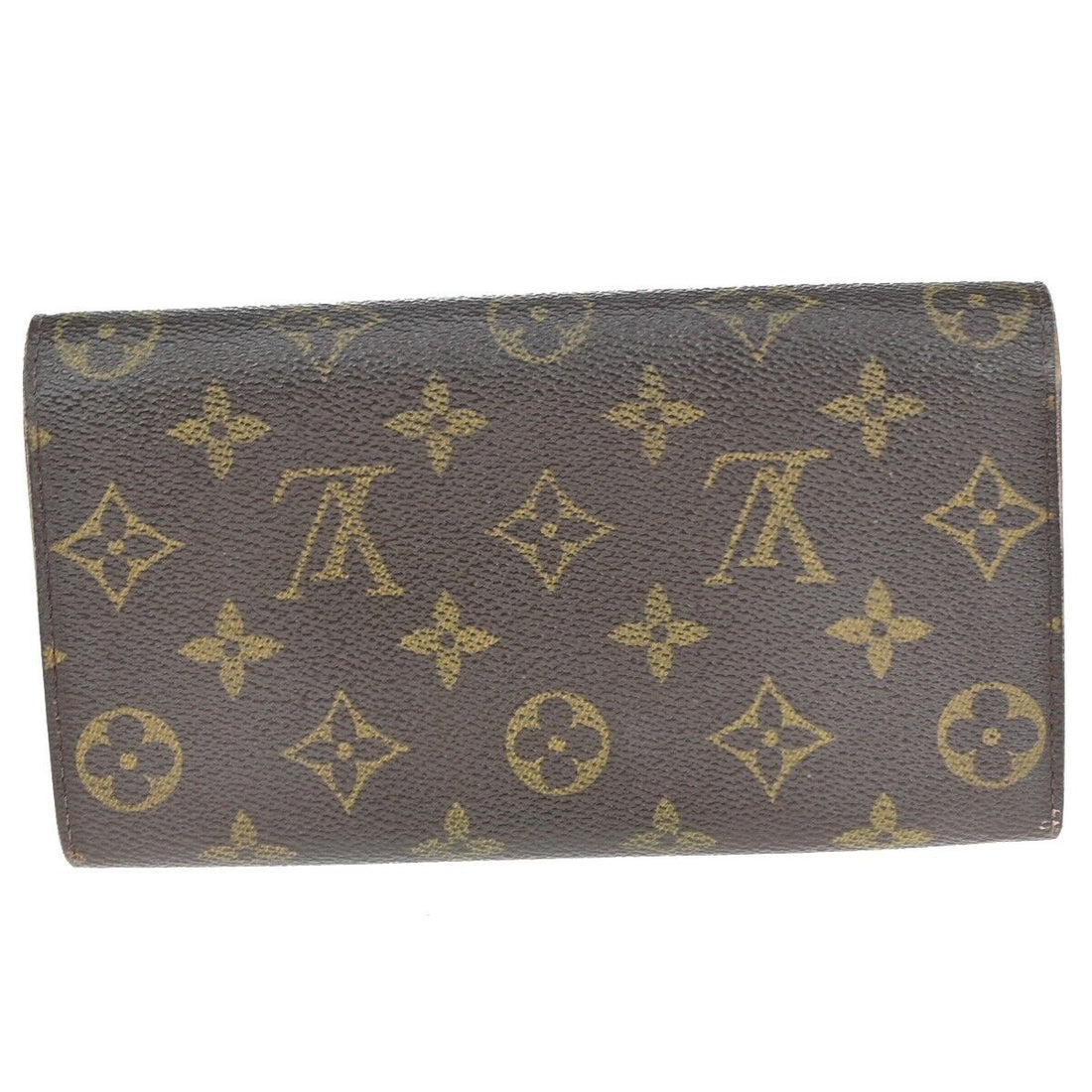 Louis Vuitton Porte Monnaie Cit  Canvas Wallet