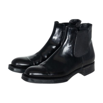 Prada  Leather Chelsea Boots