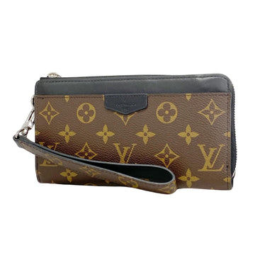Louis Vuitton Pochette Zippée  Canvas Wallet