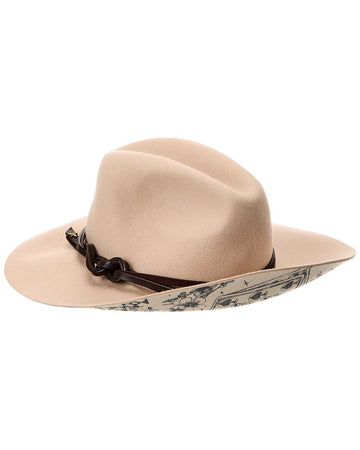 Golden Goose Narrow Brim Wool Hat