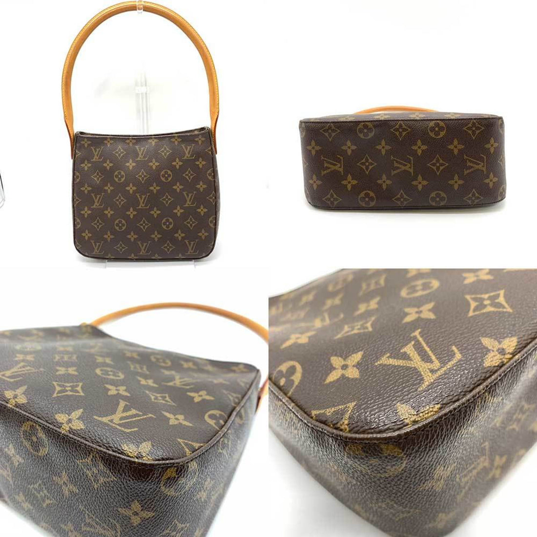 Louis Vuitton Looping Mm  Canvas Shoulder Bag