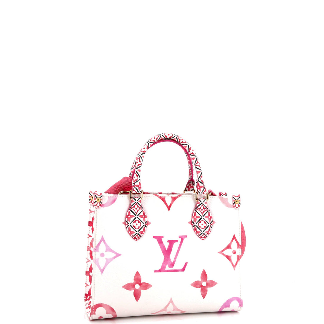 OnTheGo Tote By The Pool Monogram Watercolor Giant PM