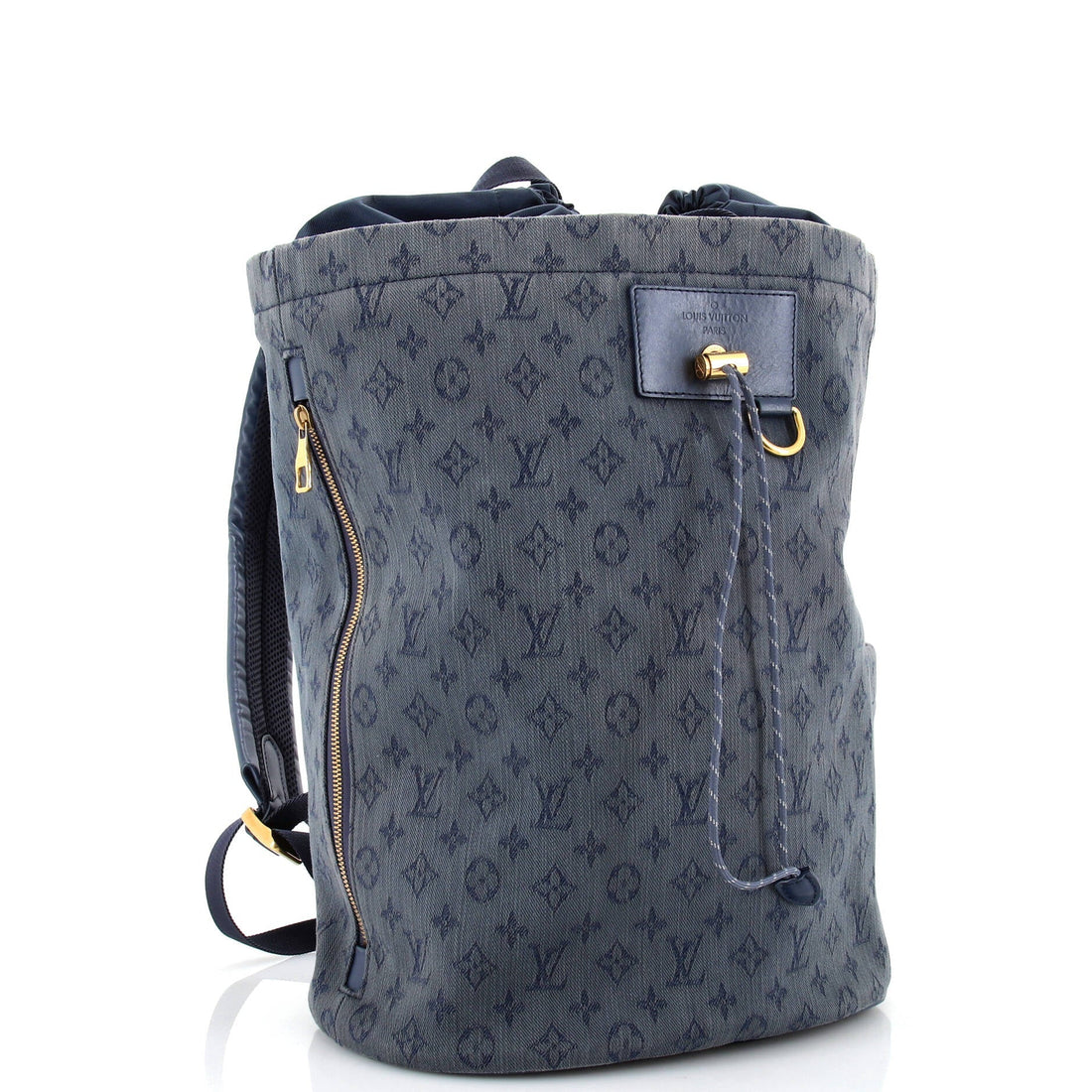 Chalk Backpack Monogram Denim