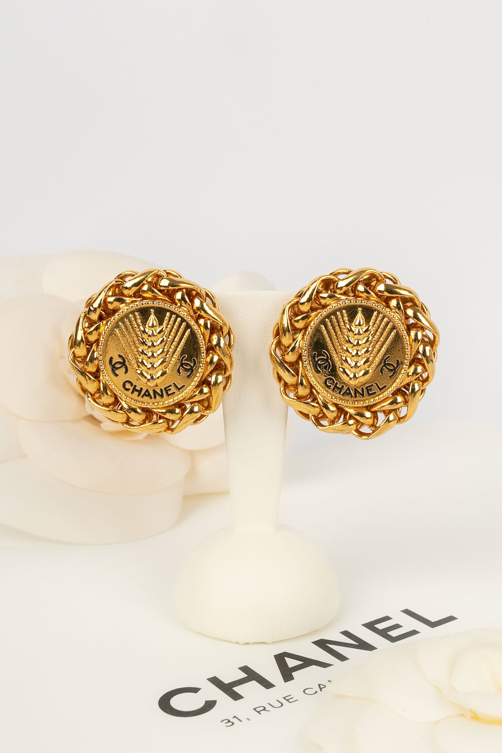 Boucles d'oreilles Top Quality Chanel Haute Couture