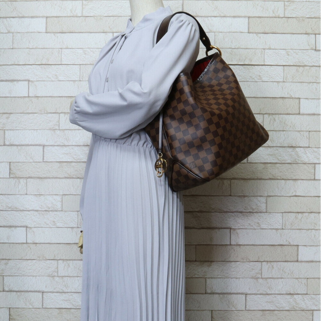 Louis Vuitton  Damier Canvas Shoulder Bag