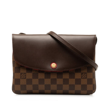 Louis Vuitton Twice  Canvas Shoulder Bag