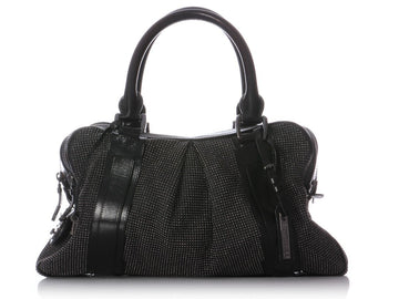 Burbe**y Small Studded Black Knight Bag
