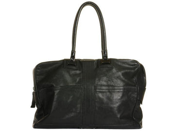 Burbe**y Prorsum Black Leather Weekender