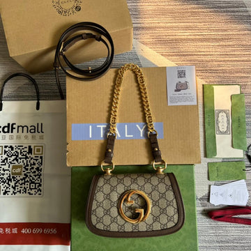 GC 724645 subaxillary bag 21cm brown/VPC