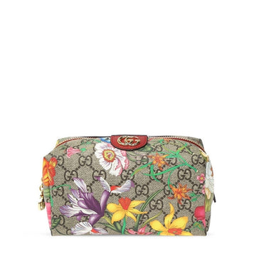 Small Floral Ophelia Gg Supreme Cosmetic Pouch Bag