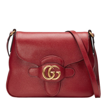 Small Messenger with Double GG Bag in Red
