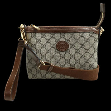Beige Canvas Gucci Crossbody Bag
