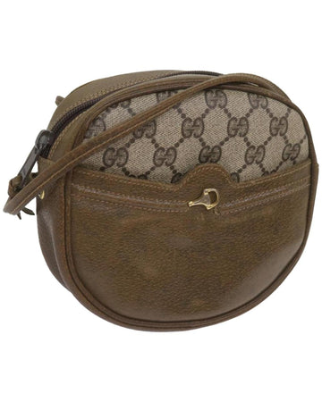 Beige Canvas Gucci Shoulder Bag