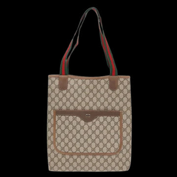 Beige Canvas Gucci Tote