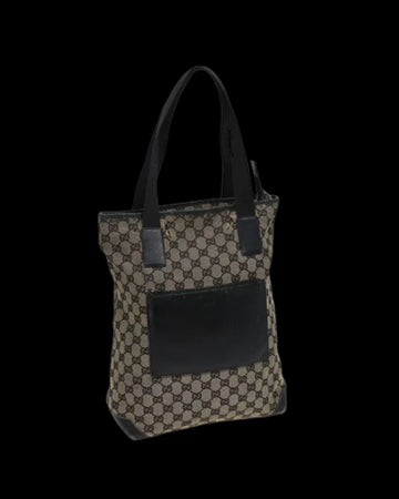 Beige Canvas Gucci Tote
