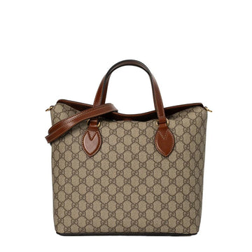 Beige Canvas Gucci Tote
