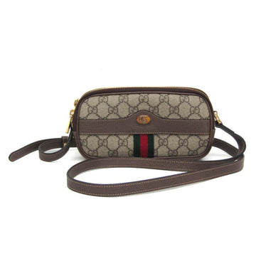 Beige Leather Gucci Ophidia