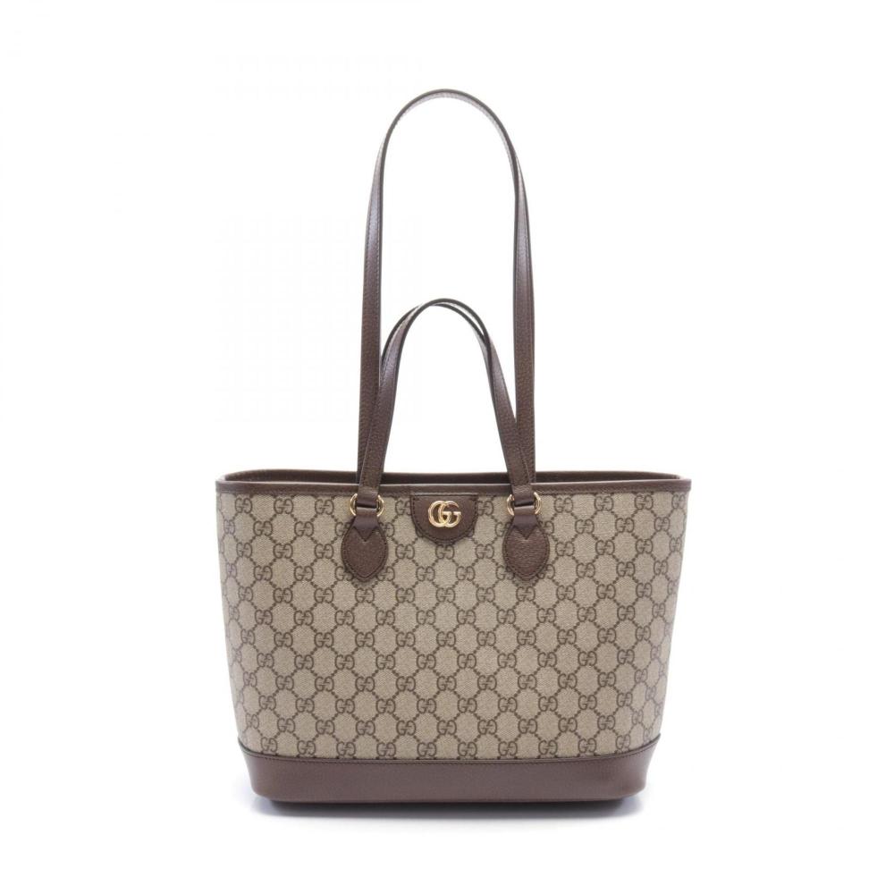 Beige Leather Gucci Ophidia