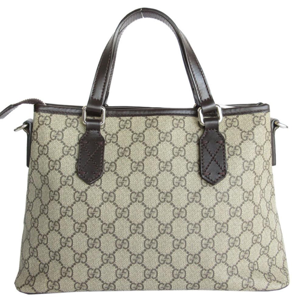 Beige Leather Gucci Handbag