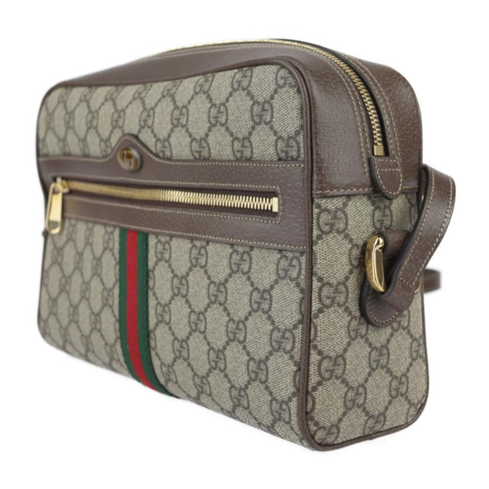 Beige Leather Gucci Ophidia