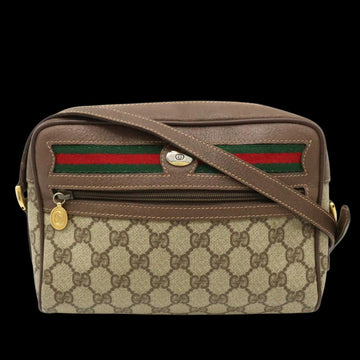 Beige Plastic Gucci Shoulder Bag