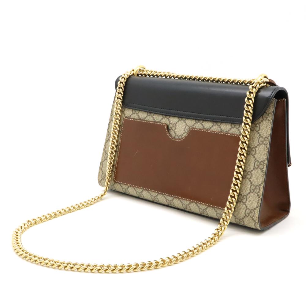 Beige Plastic Gucci Shoulder Bag