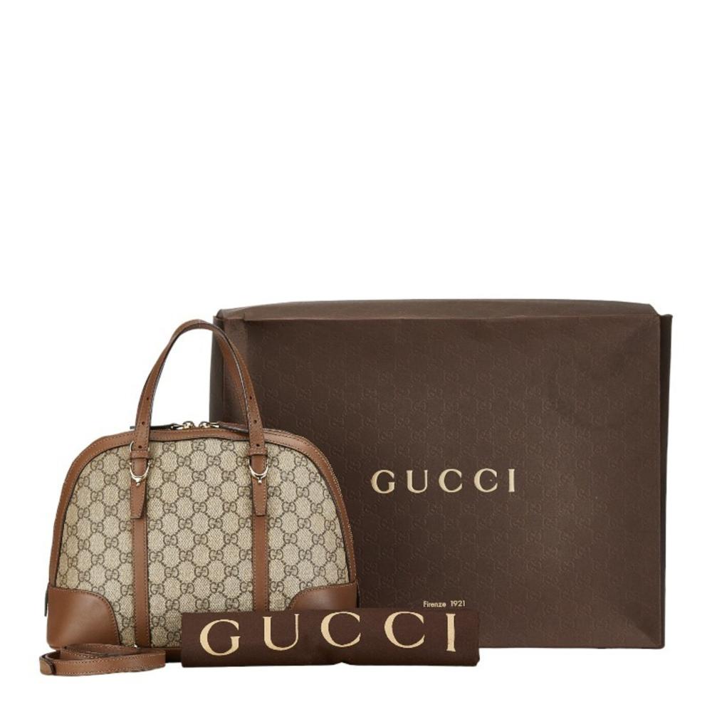 Beige Plastic Gucci Shoulder Bag