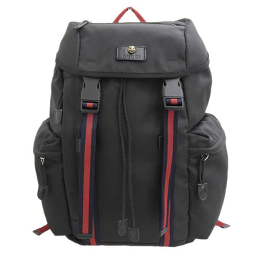 Black Canvas Gucci Backpack