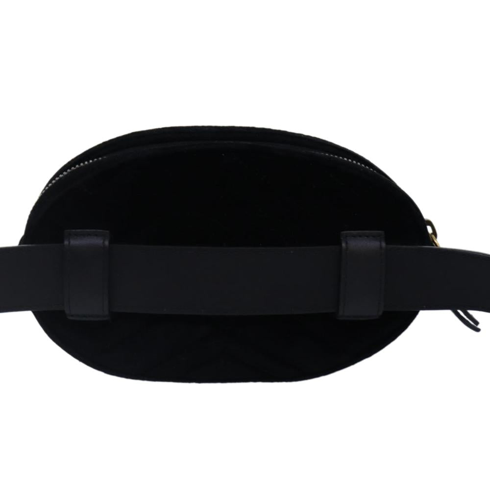 Black Canvas Gucci Belt Bag