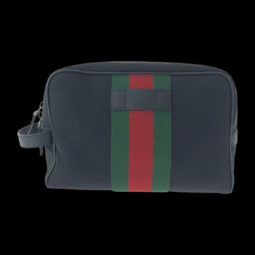 Black Canvas Gucci Clutch