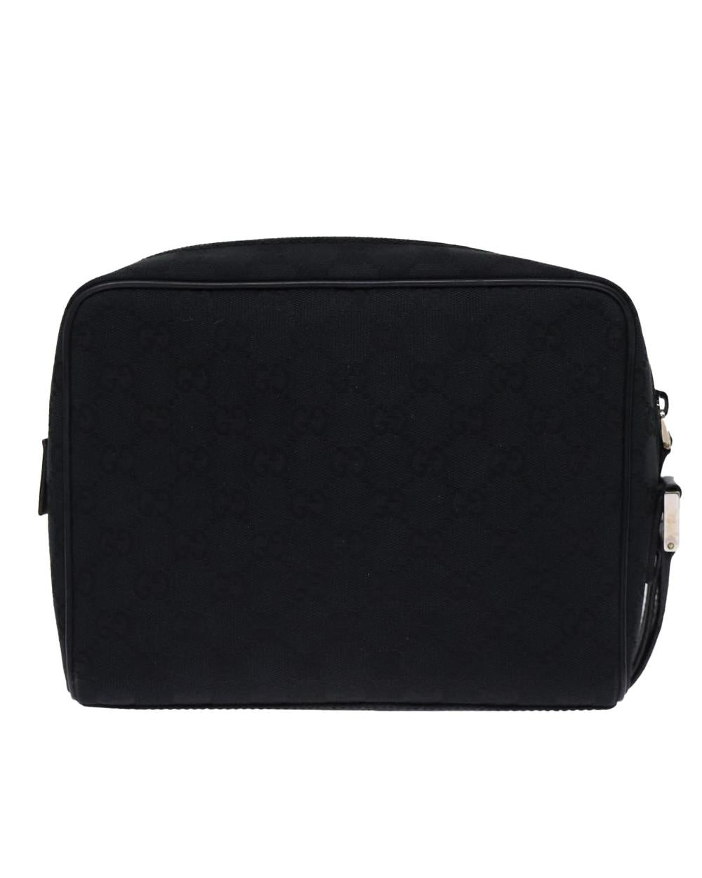 Black Canvas Gucci Clutch