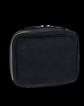 Black Canvas Gucci Pouch