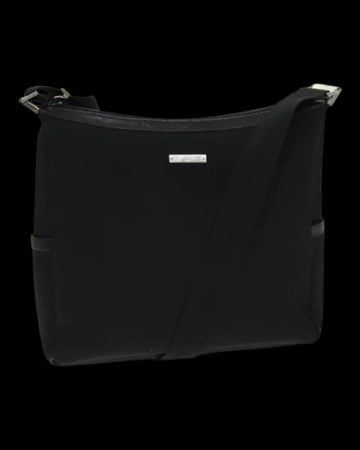 Black Canvas Gucci Shoulder Bag