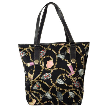 Black Fabric Gucci Tote