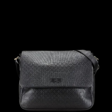 Black Leather Gucci Crossbody Bag